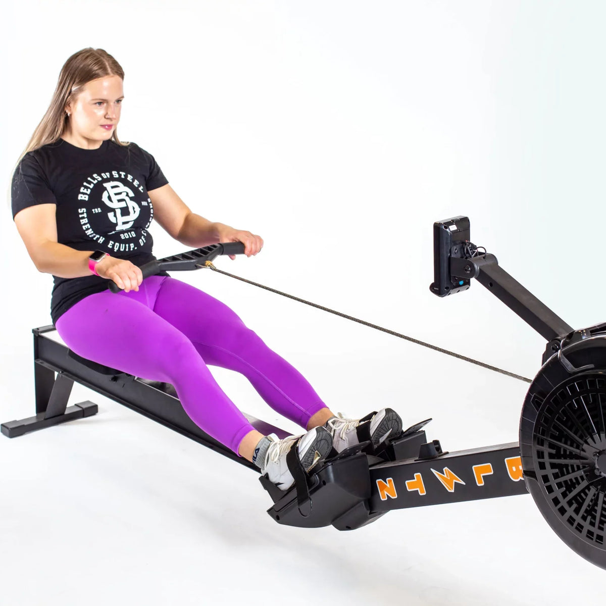 Indoor rowing machine workout sale