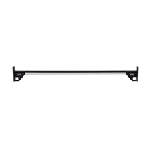The Bells of Steel 70" Pull Up Bar is a black metal horizontal bar with mounting brackets for wall installation, perfect for enhancing your power rack setup with versatile workout options.