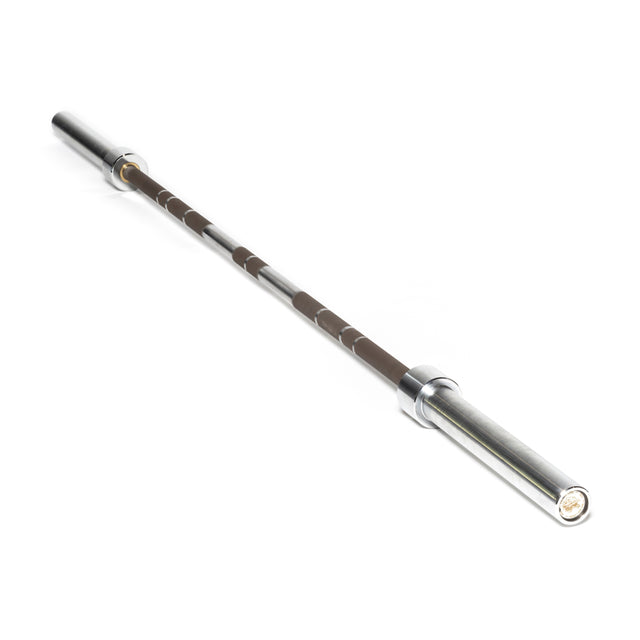 The Bells of Steel Hydra Seven Ring Bar, featuring metal sleeves, a knurled grip, and a 2000lb capacity, is shown on a white background.