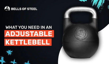Adjustable Competition Kettlebell: One Bell From 12 to 32 kg