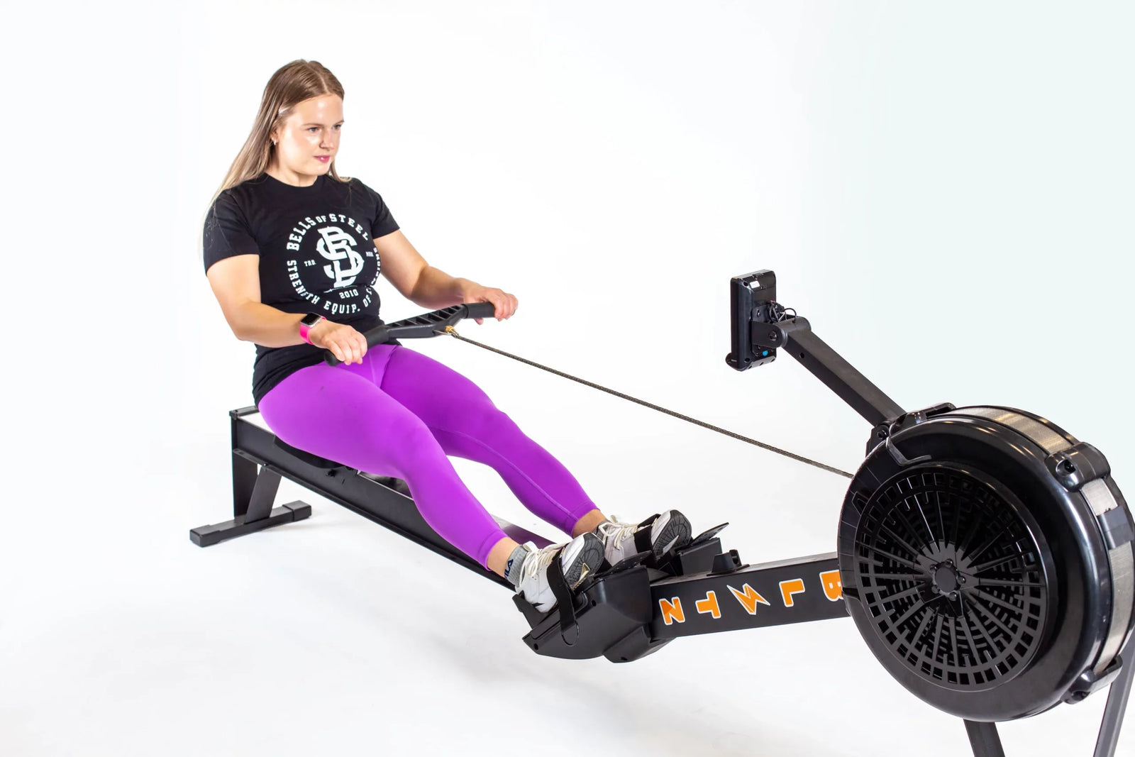Rowing for active rest workout