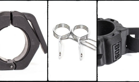 Barbell Collars vs. Spring Clips vs. Clamps: Which One Should You Use?