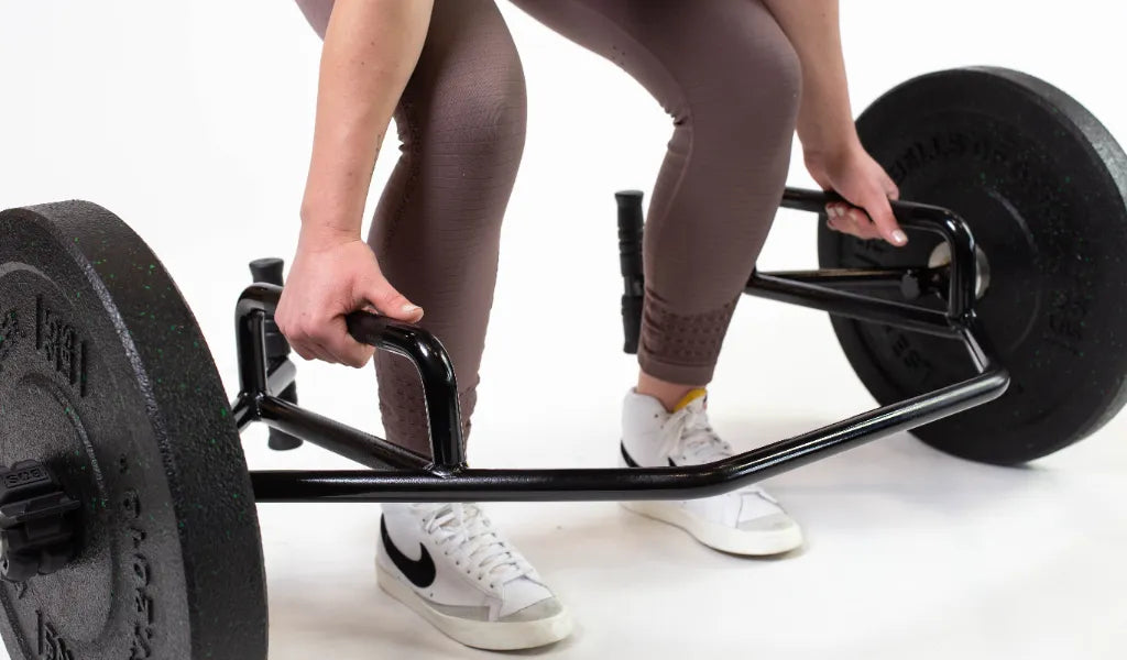 Hex trap bar deadlift hotsell