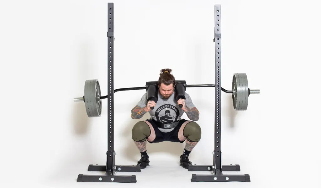 Barbell safety stands hotsell