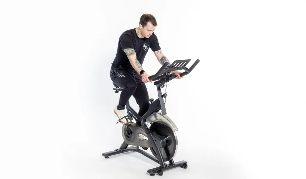 Correct seat height on exercise bike hot sale