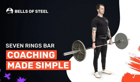 Precision in Every Grip: The Hydra Seven Ring Powerlifting Bar