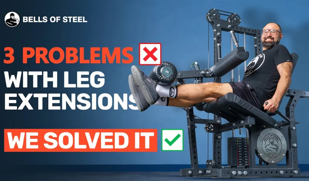 Basilisk Leg Extension Machine: Big Stack, Small Space
