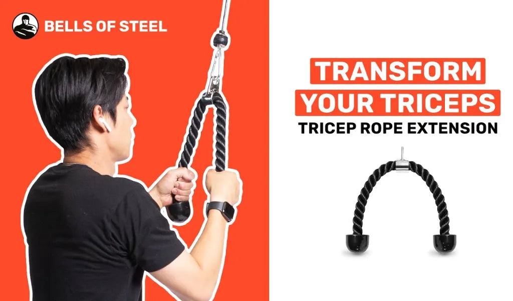 Transform Your Triceps with the Tricep Rope Extension Attachment