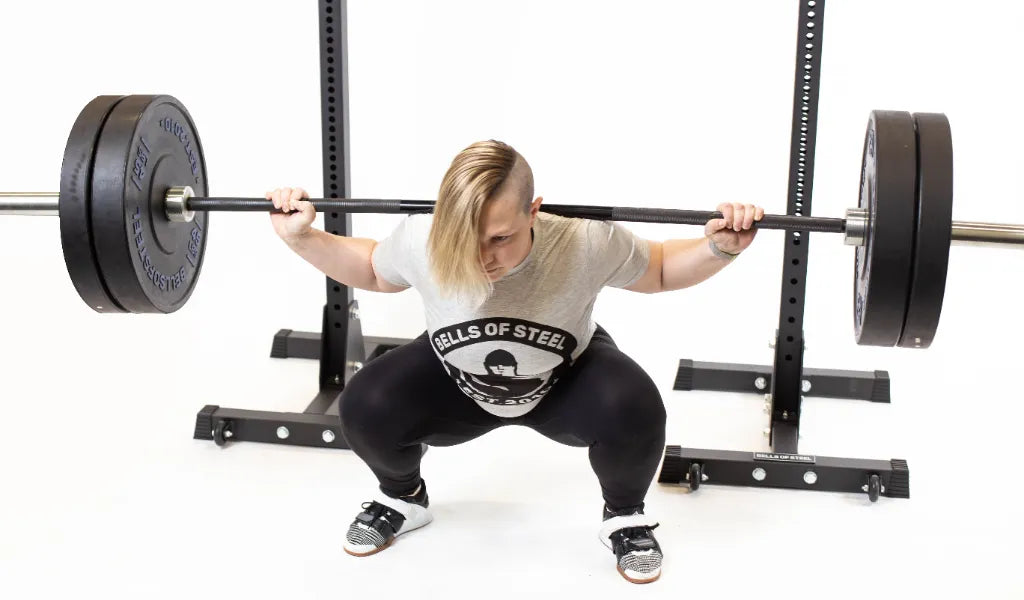 Squat Barbell Hinge Exercises Front Squat Back Squat With