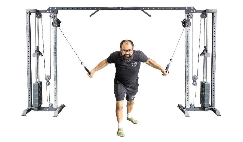 Upper pulley cable crossover discount