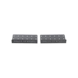 The Bells of Steel Deadlift Platform Three Layer Centre Connection + hardware features two black metal brackets with multiple holes and engraved branding, designed for stable lifting, shown on a white background.