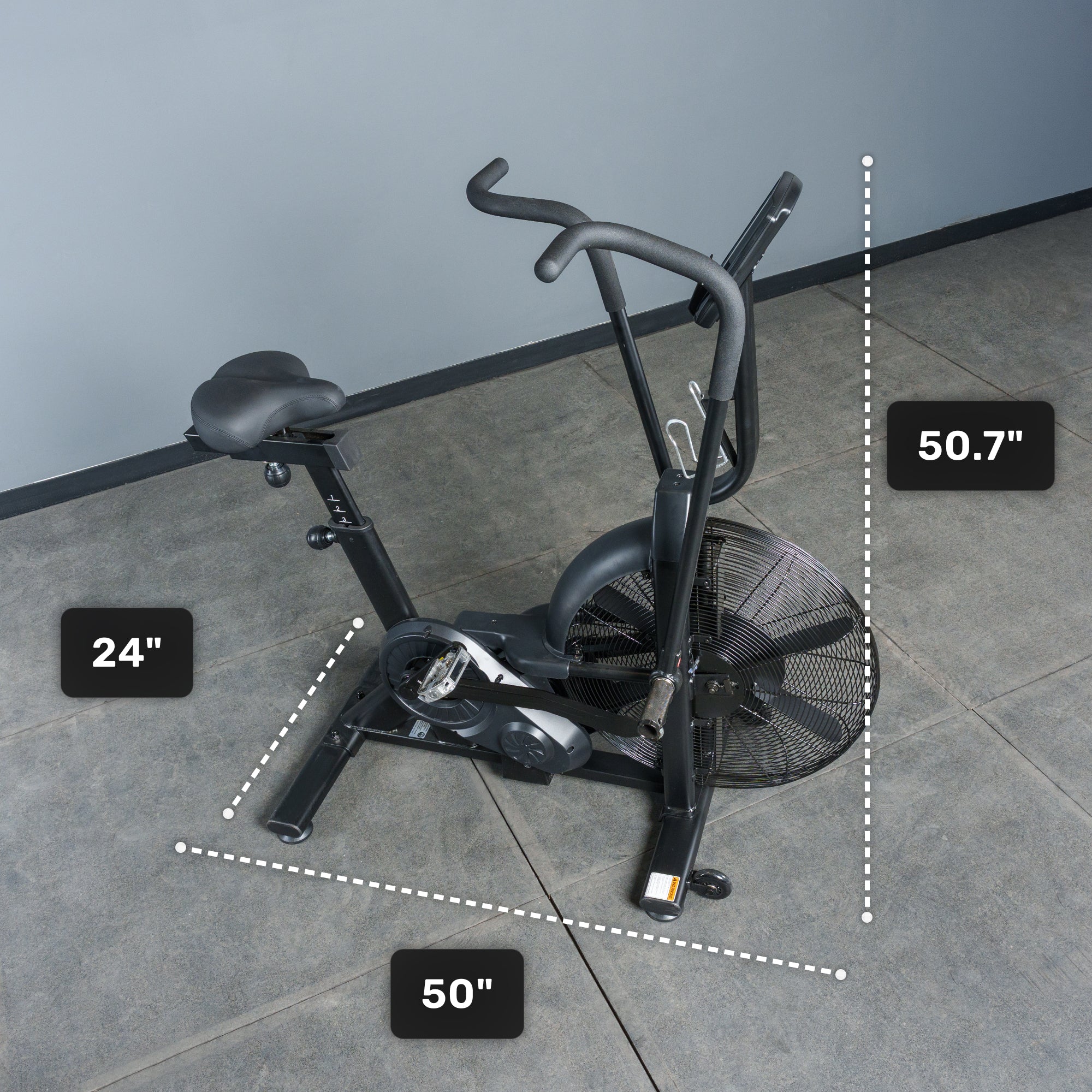 電動スケボー Air Bike オフロード Residential Air Bike with Wind Guard - Bells of Steel USA