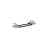 The Bells of Steel Safety Straps for Hydra & Manticore Racks are black braided straps with metal connectors and gray protective mounts, shown isolated on a white background.