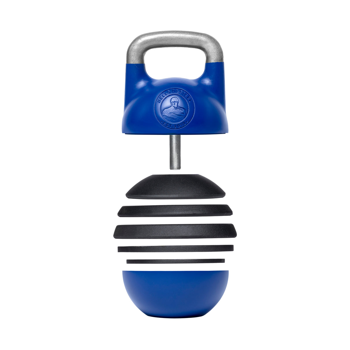 product picture of blue adjustable kettlebell