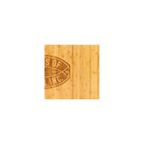 The Bells of Steel Deadlift Platform Bamboo Insert (Right) features a natural, light-finished bamboo surface with visible grain, and a partial engraved logo in the top left—ideal for enhancing any modular platform kitchen or gym setup.