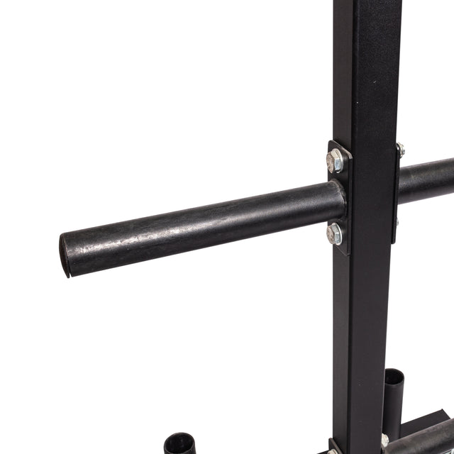 Bumper Plate Weight Tree And Bar Holder