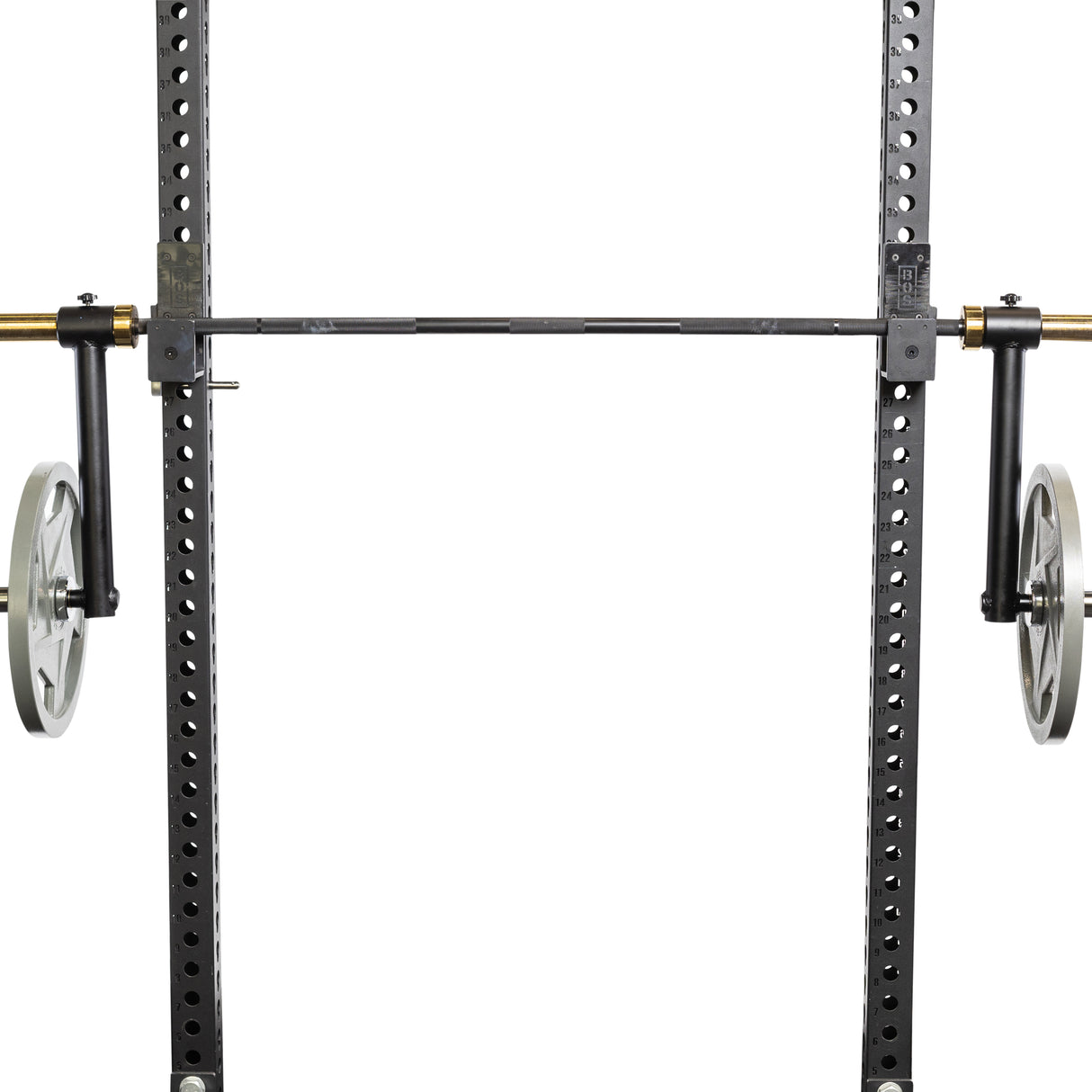 Specialized bar set for varied squat and bench press angles