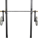 Specialized bar set for varied squat and bench press angles