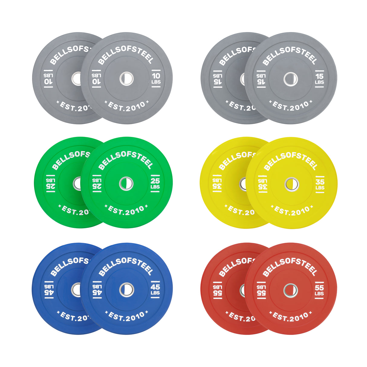 Colored Bumper Plates