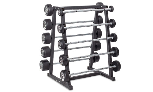 Rack for weight bar sale