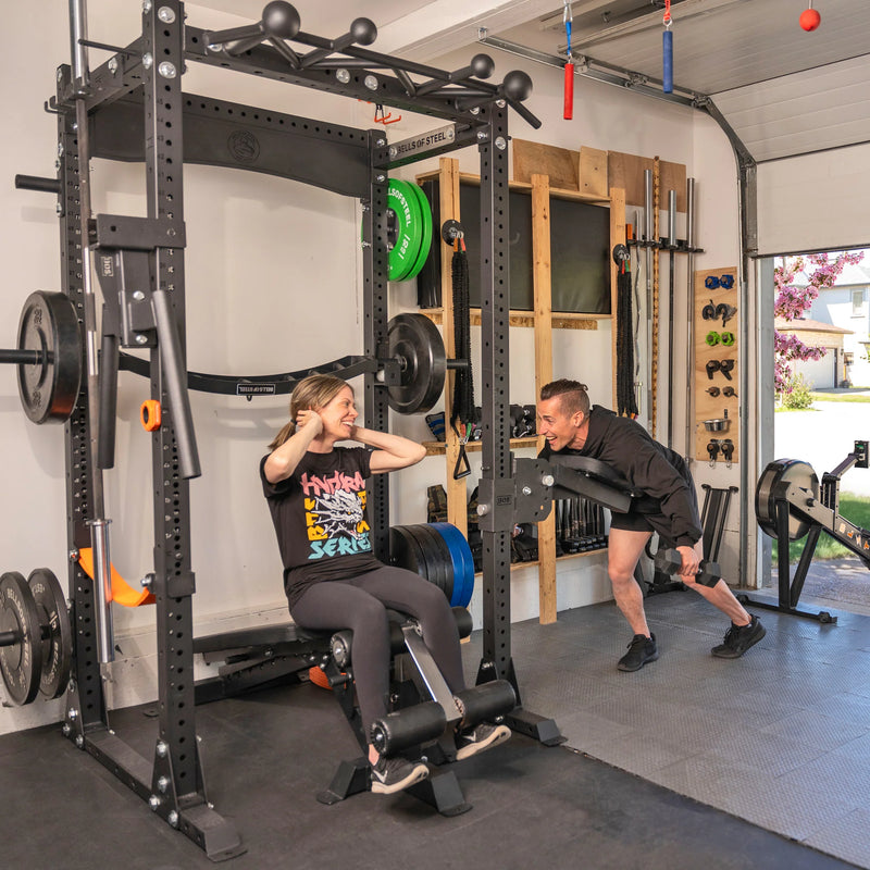 Curl Rack Machine Leg Extension/Curl Rack Attachment - Bells of Steel USA