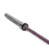 Mutli-purpose Olympic Barbell- The Utility Bar - Hydra Purple sleeve