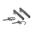 The Bells of Steel Lever Arms Rack Attachment offers space-efficient, all-black arms designed for squat or power racks, providing versatile weightlifting options and enhanced gym safety.