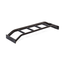 The Bells of Steel Multi-Grip Pull Up Bar, shown on a white background, is a black metal ladder-style rack with five rungs and mounting brackets at each end. Its design is inspired by strength training equipment.