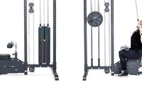 Lat Pulldown Low Row Machine