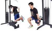 Lat Pulldown Low Row Machine