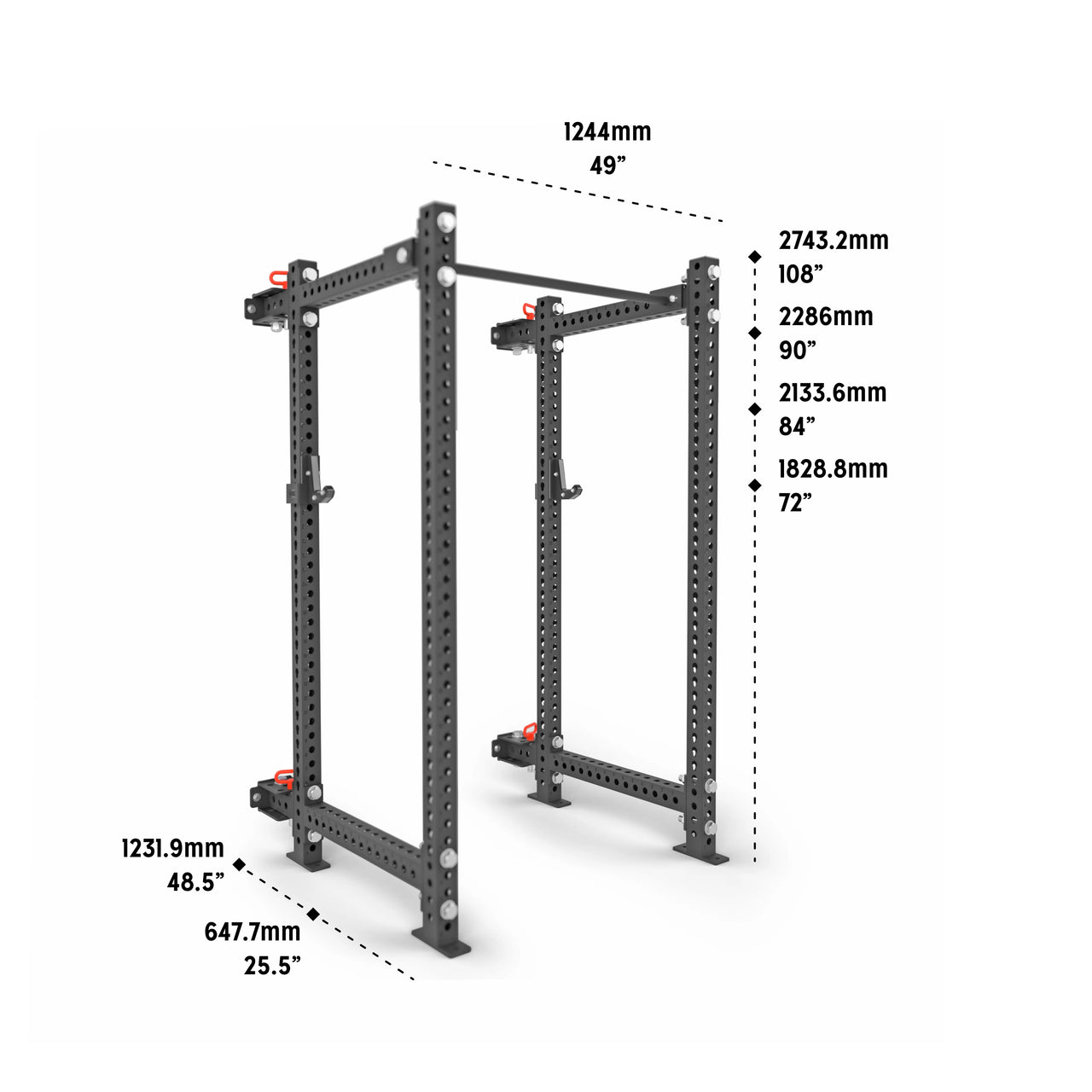 Manticore Folding Power Rack (3