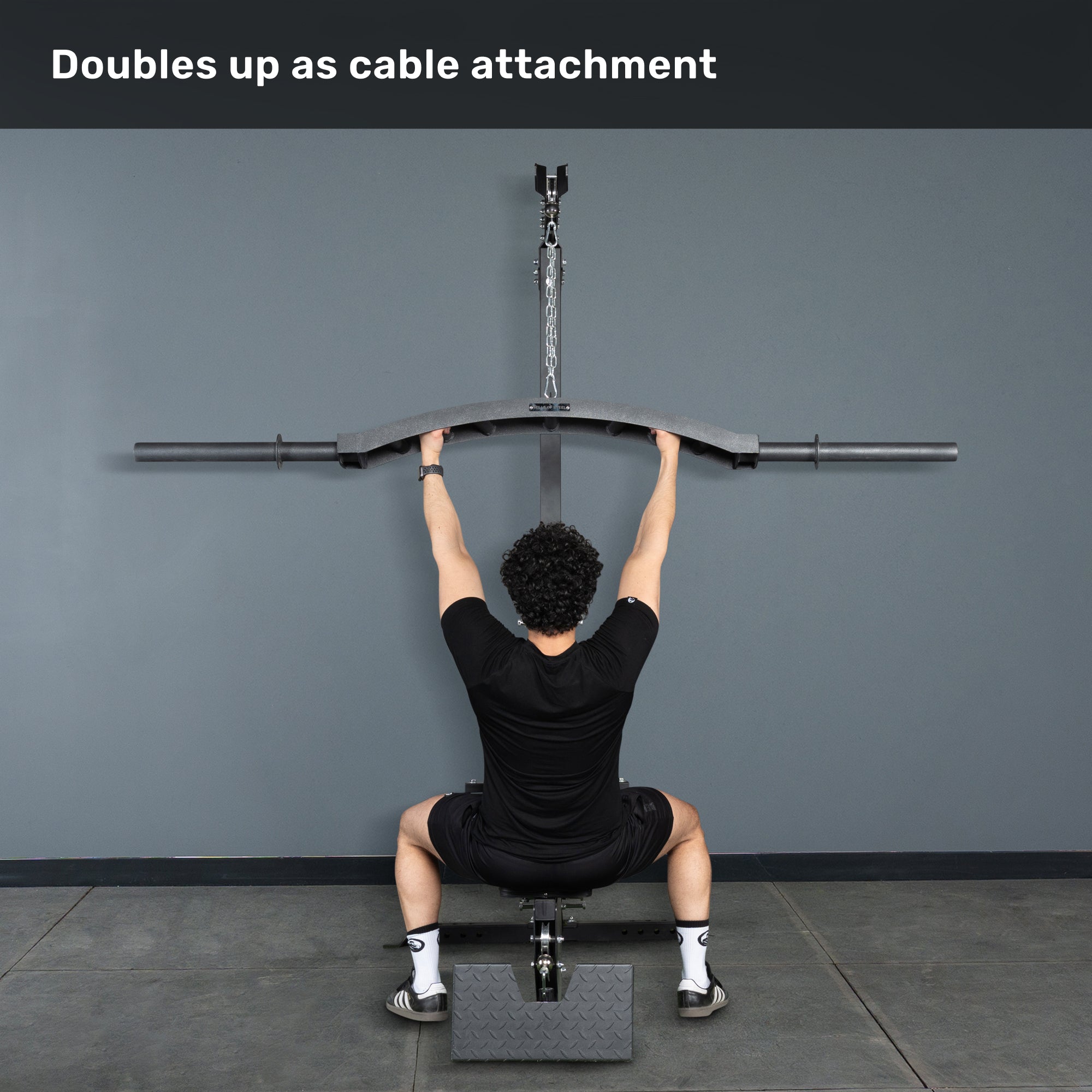 Arch Nemesis Swiss Bar - Cambered Multi-Grip Bar & Cable