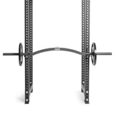 The Bells of Steel Arch Nemesis Swiss Bar features angled grips, weight plate slots, and rack-mounted storage, offering versatility and precision for enthusiasts dedicated to mastering specialized fitness setups.