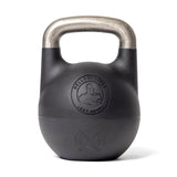 close up picture of the Adjustable Kettlebell with a plastic bottom
