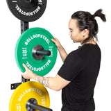 Wall-Mounted Plate Storage Rack