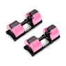 	 Nuobell Adjustable Dumbbells - Pink 5-80 LB (Pair)