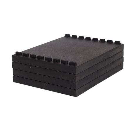 Durable stackable pull block for customizable lifting.