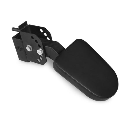 Bells of Steel Seal Row Pad Rack Attachment, an adjustable black padded chest support for power racks used for seal row exercises.