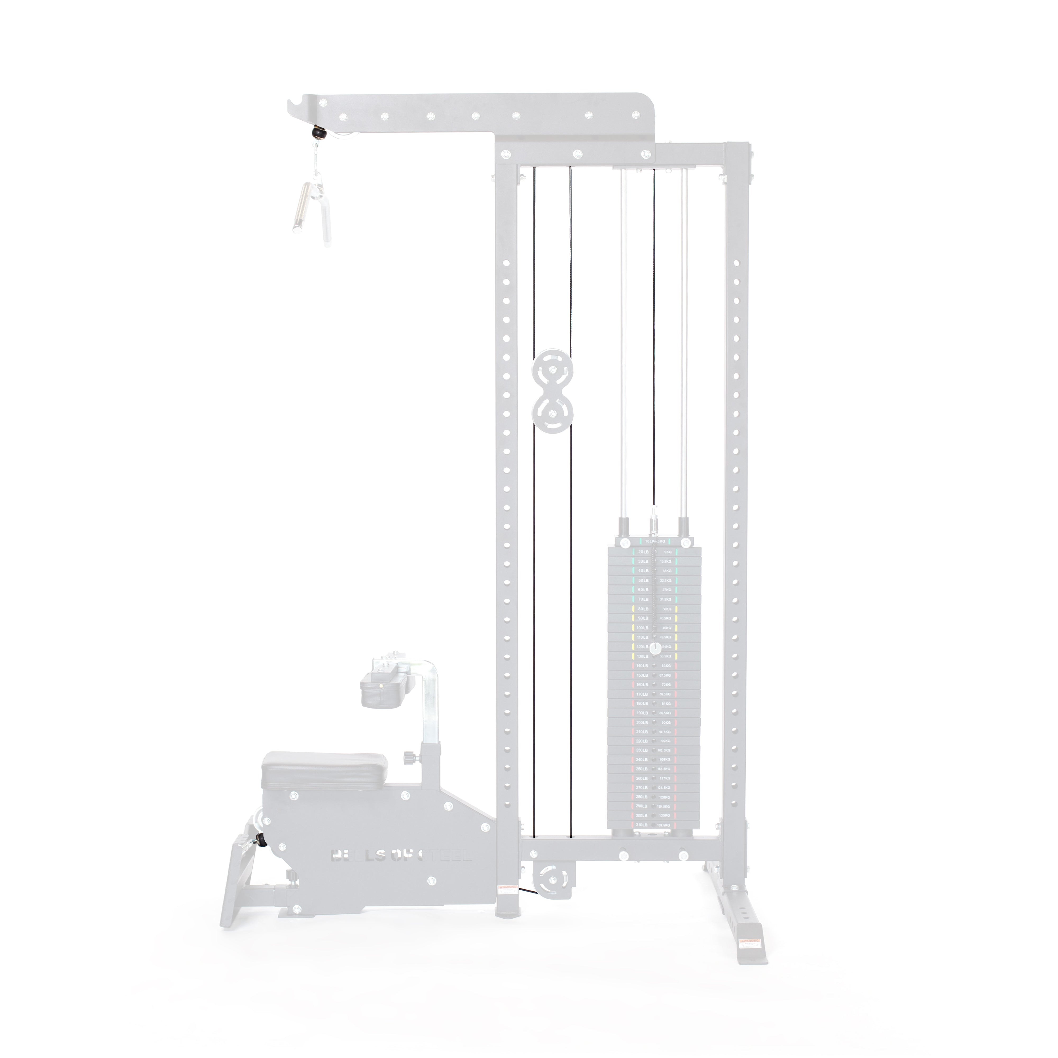 Bells of Steel Lat Pulldown Low Row Machine Cables
