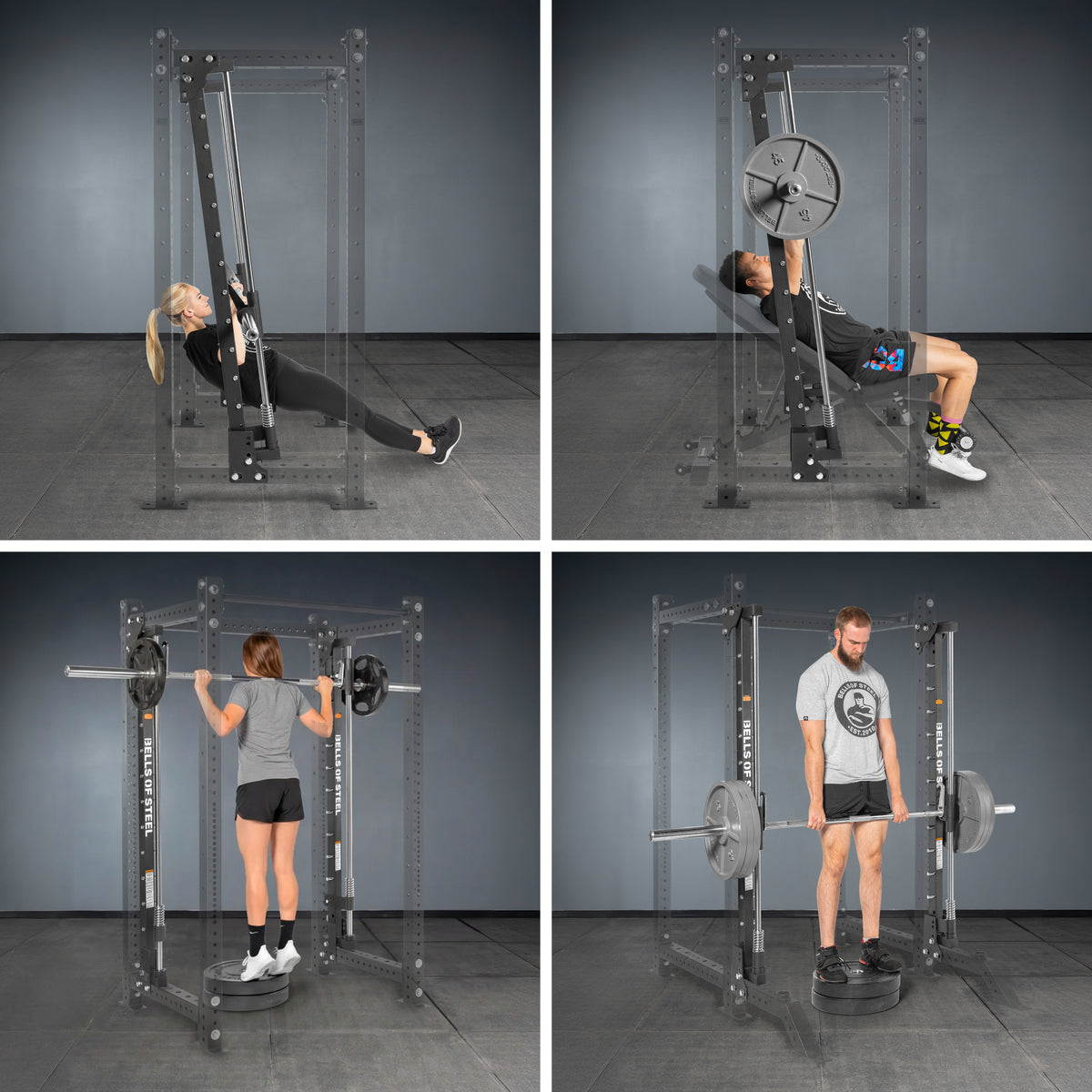 Smith Machine Ball Rack Smith Machine Rack Attachment - Bells of Steel USA