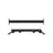 Two gym attachments from Bells of Steel USA are shown: the Colored Globe Pull up Bar, featuring an angled design with three spherical grips and side handles, and a straight black metal bar with evenly spaced holes, both isolated on white.