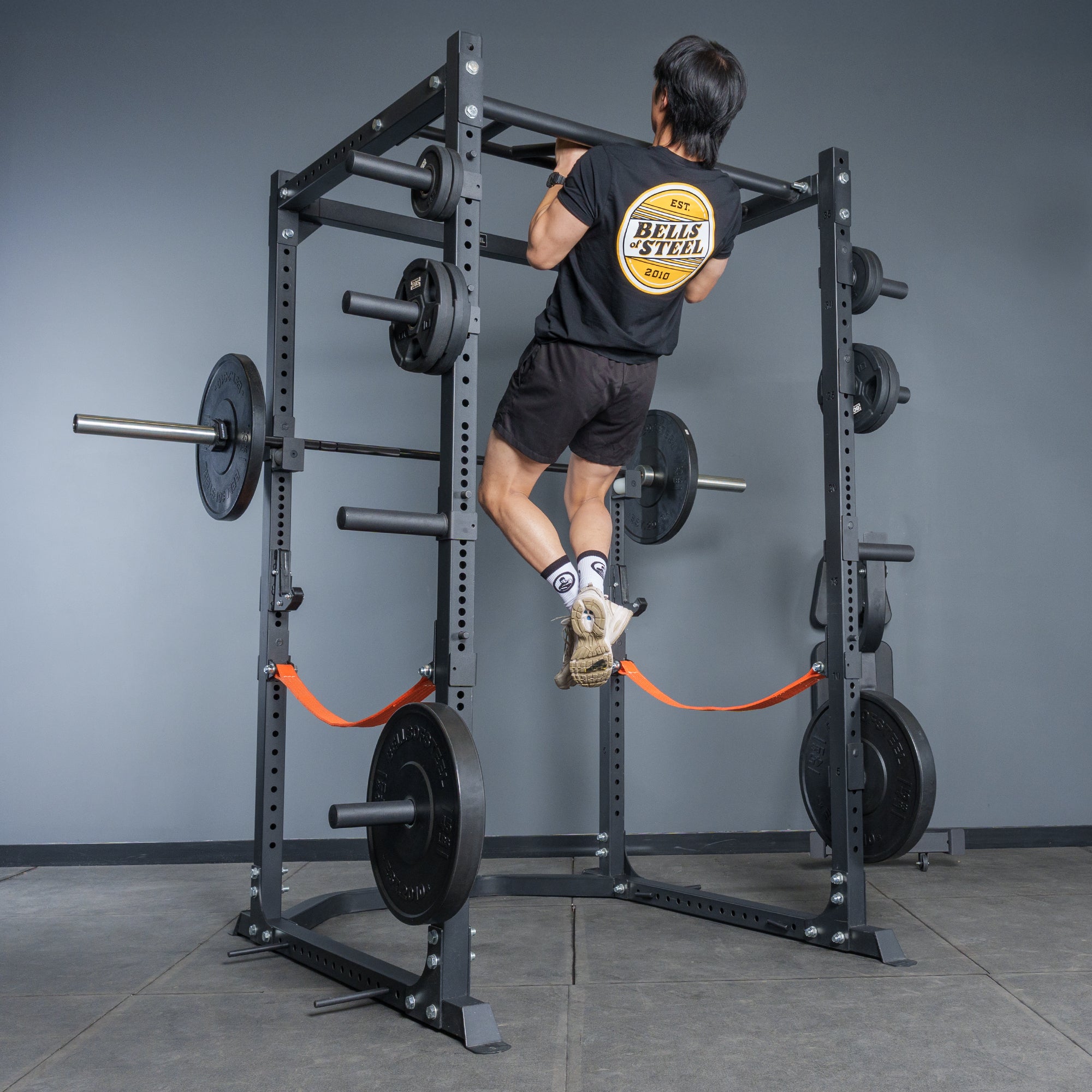 Power Cage Squat Dip Rack cadre commercial léger haltérophilie Power Cage Squat Dip Rack cadre commercial léger haltérophilie