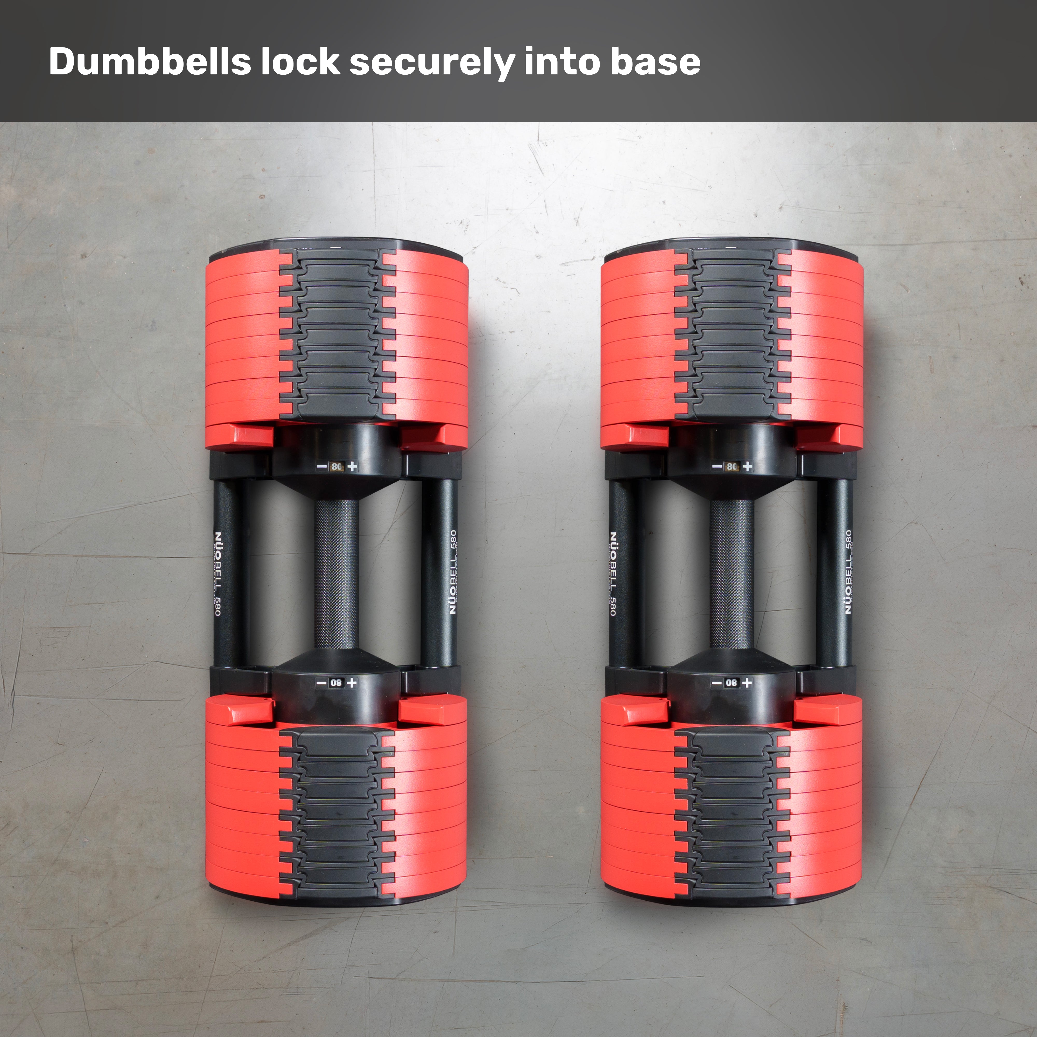 NÜOBELL Adjustable Dumbbells - Bells of Steel USA