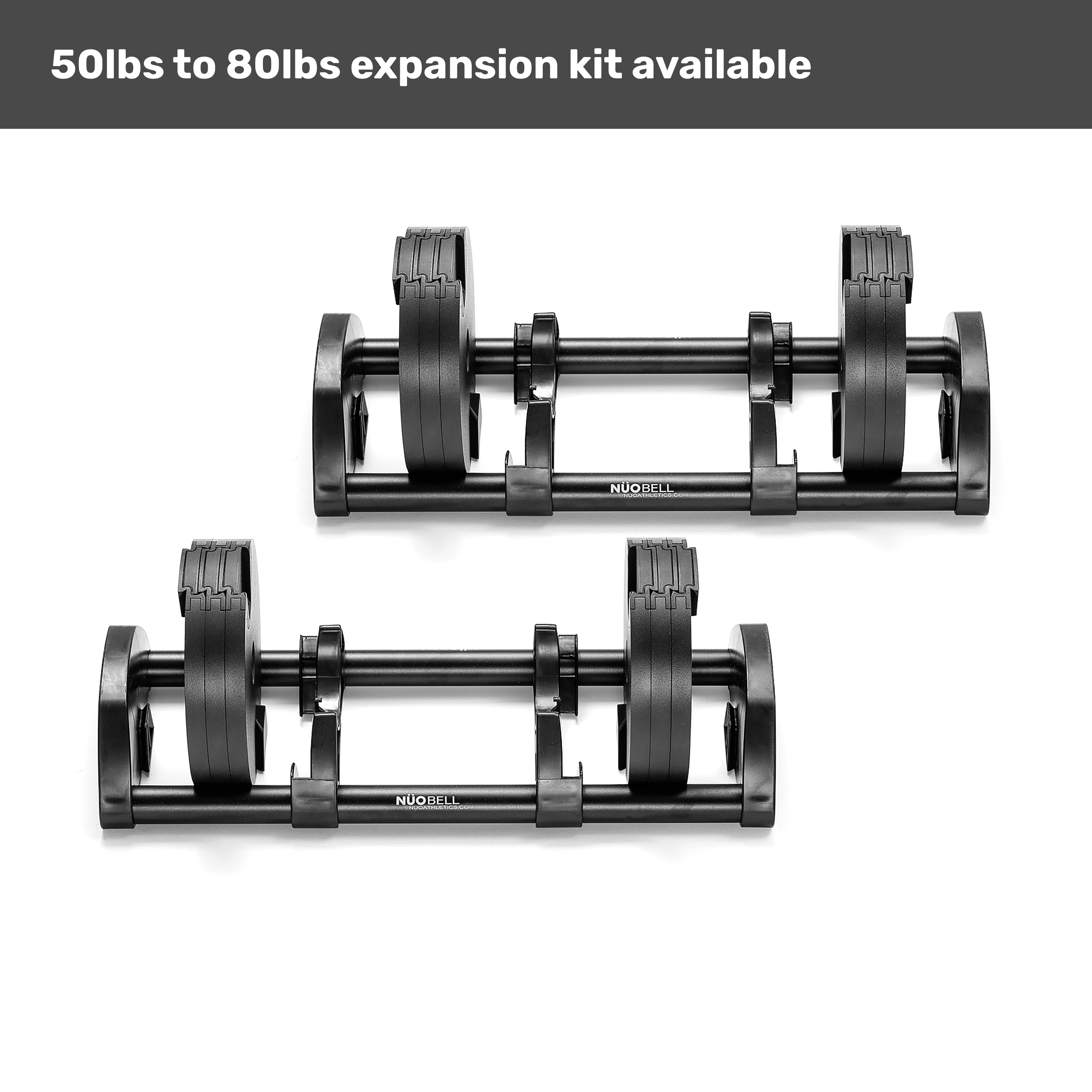 NÜOBELL Adjustable Dumbbells - Bells of Steel USA