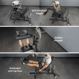 Legacy Leg Extension / Hamstring Curl Machine - Plate Loaded