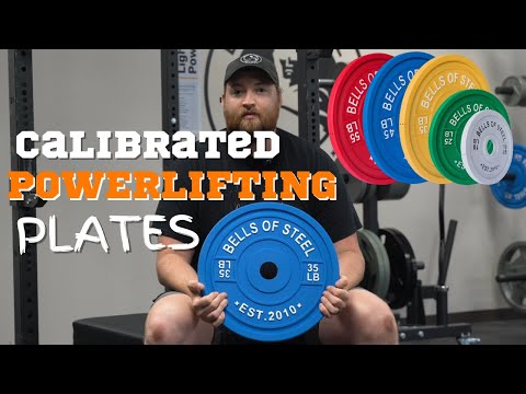 Calibrated Powerlifting Plates - LB