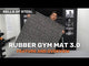 Rubber Flooring Gym Mat 39" x 39"