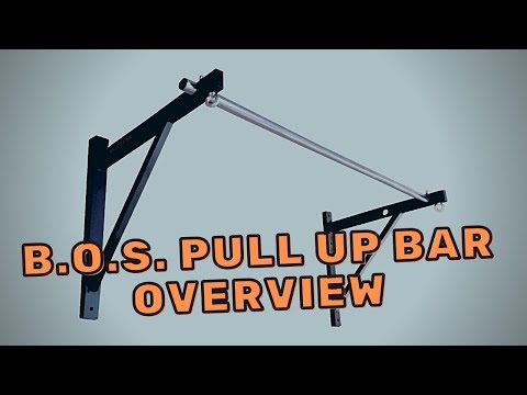 Adjustable Wall Or Ceiling Mounted Pull Up Bar