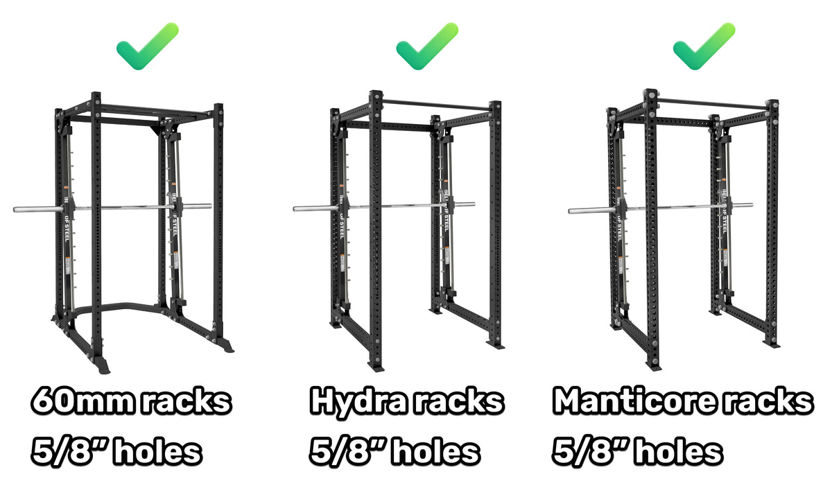 Empty Smith Rack Smith Machine Rack Attachment - Bells of Steel USA