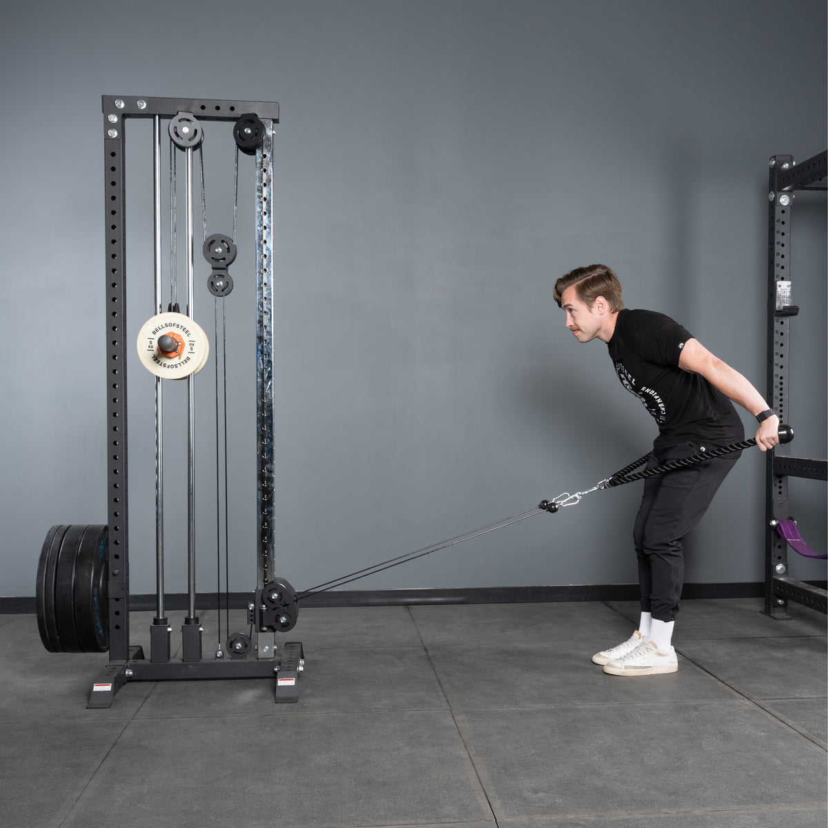 Extension Rope Block Extra Long Tricep Rope Extension (137cm) - Bells of Steel USA